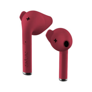 TRUE GO Wireless BT Earbuds Red