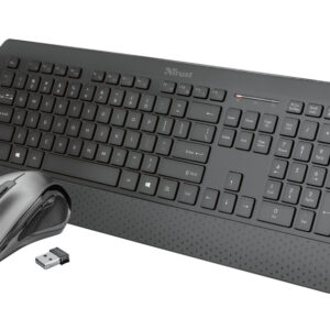 Trust Tecla-2 trådløst tastatur med mus