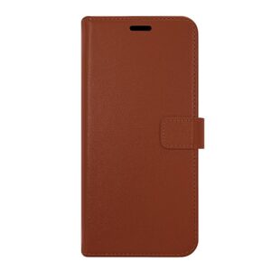 VALENTA Booklet Case Leather Brown iPhone 14